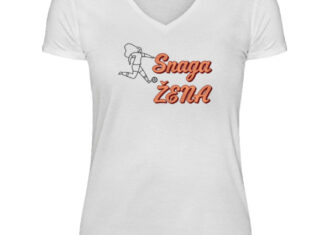 Snaga žena  – Women V-Neck Shirt