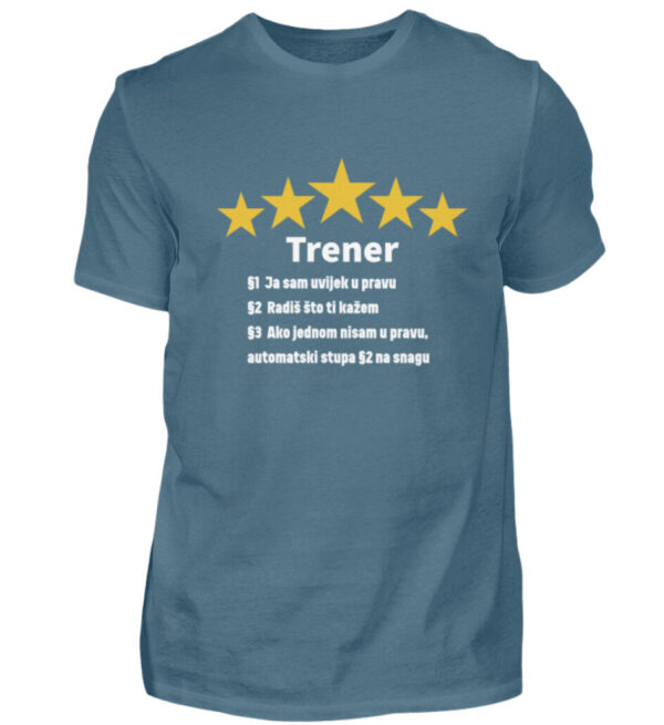 Trener i § - Men Basic Shirt-1230