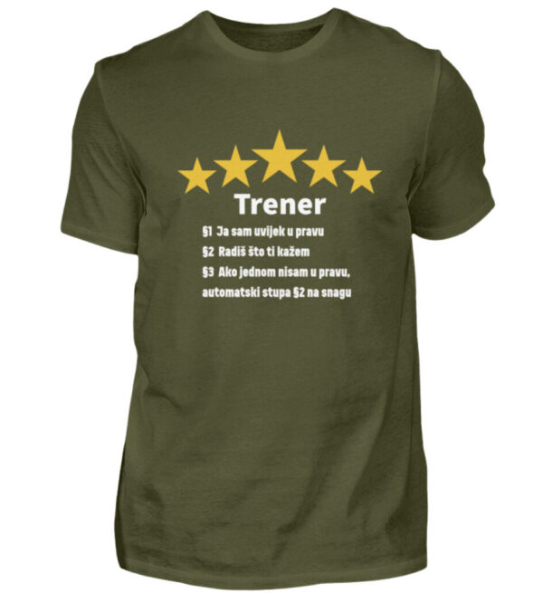 Trener i § - Men Basic Shirt-1109